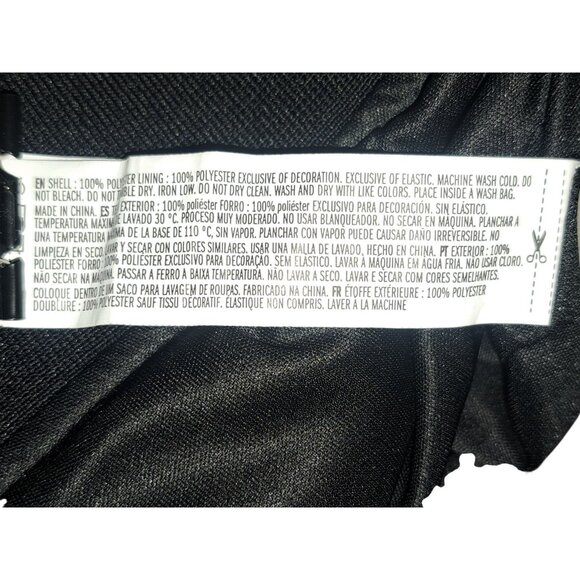 Coca-Cola Mesh Shorts Womens 21 Black Athletic Streetwear Drawstring Waist - Picture 4 of 6